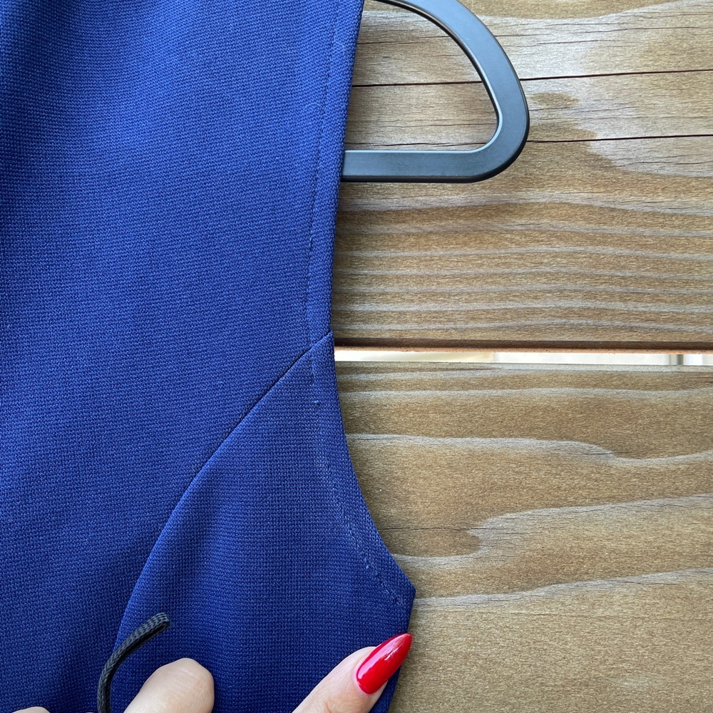 Right on! By Estivo navy blue jumpsuit true vintage 70s - Picture 10 of 14